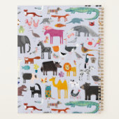 Tiermenagerie Planer (Rückseite)