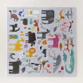 Tiermenagerie Puzzle (Horizontal)