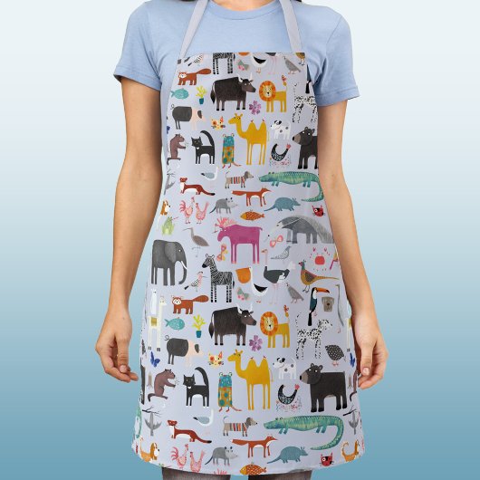 Tiermenagerie Schürze