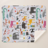 Tiermenagerie Sherpadecke (Vorderseite (Horizontal))