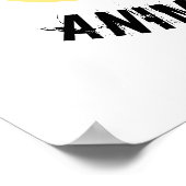 Tiermissbrauch unterbinden | Knock Out Boxer Dog P Poster (Ecke)