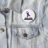 Tiermissbrauchs-Bewusstsein Button (Beispiel)