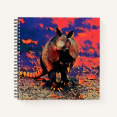 TierMix_Armadillo_001 Notizblock (Vorderseite)