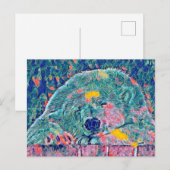 TierMix_Bear_012 Postkarte (Vorne/Hinten)