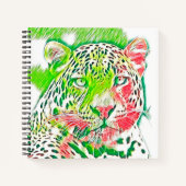 TierMix_Leopard_005 Notizblock (Vorderseite)