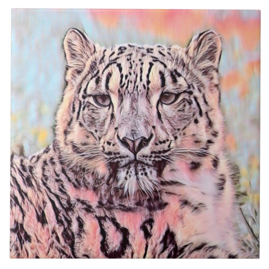TierMix_Leopard_008 Fliese (Vorderseite)