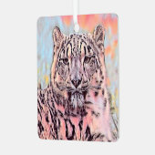 TierMix_Leopard_008 Ornament Aus Metall (Vorderseite links)