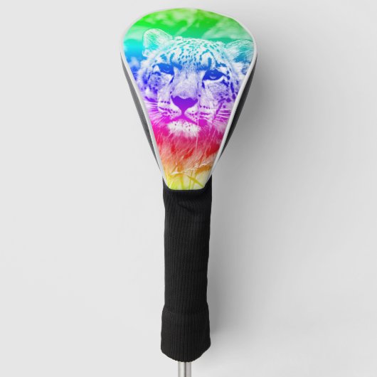 TierMix_Leopard_011 Golf Headcover (Vorderseite)