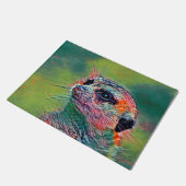 TierMix_Meerkat_009 Fußmatte (Schrägansicht)