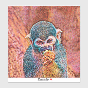 TierMix_Monkey_001 Aufkleber