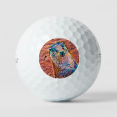 TierMix_Otter_002 Golfball (Vorderseite)