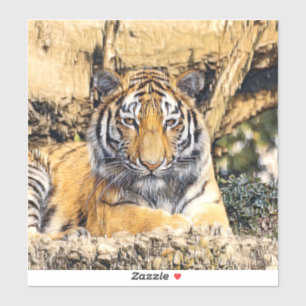 TierMix_Tiger_009 Aufkleber