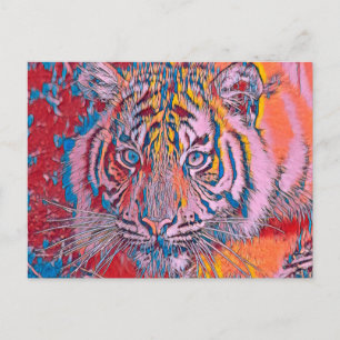 TierMix_Tiger_054 Postkarte