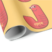 Tiermonogramm - J Geschenkpapier (Rolleneckpunkt)