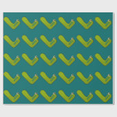 Tiermonogramm - L Geschenkpapier (Flach)