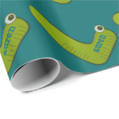 Tiermonogramm - L Geschenkpapier (Rolleneckpunkt)