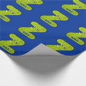 Tiermonogramm - Z Geschenkpapier (Ecke)