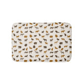 Tiermuster 1 badematte (Vorderseite)