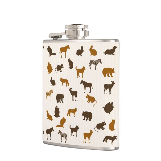 Tiermuster 1 flachmann (Links)