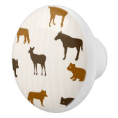 Tiermuster 1 keramikknauf (Rechts)