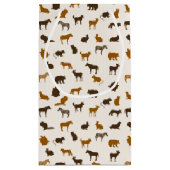 Tiermuster 1 kleine geschenktüte (Rückseite)