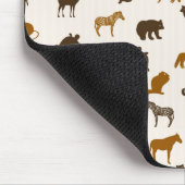 Tiermuster 1 mousepad (Ecke)