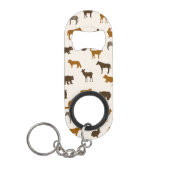 Tiermuster 1 schlüsselbund flaschenöffner (Vorderseite)