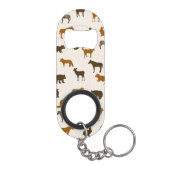 Tiermuster 1 schlüsselbund flaschenöffner (Rückseite)