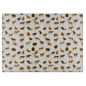 Tiermuster 1 schneidebrett (Vorderseite)