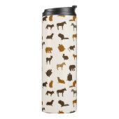 Tiermuster 1 thermosbecher (Nach links gedreht)