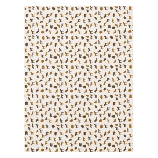 Tiermuster 1 tischdecke (Vorderseite)