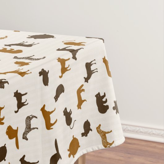 Tiermuster 1 tischdecke (Beispiel)