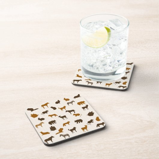 Tiermuster 1 untersetzer (Rechte Seite)