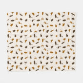 Tiermuster 2 fleecedecke (Vorderseite (Horizontal))