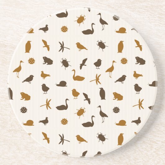 Tiermuster 2 getränkeuntersetzer (Vorne)