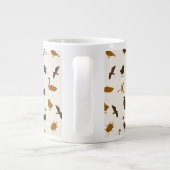 Tiermuster 2 Jumbo-Tasse (Rückseite)