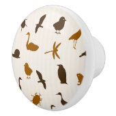 Tiermuster 2 keramikknauf (Rechts)