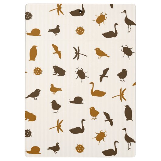 Tiermuster 2 klemmbrett (Rückseite)