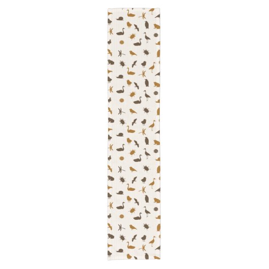 Tiermuster 2 kurzer tischläufer (Vorderseite)