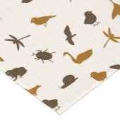 Tiermuster 2 kurzer tischläufer (Ecke)