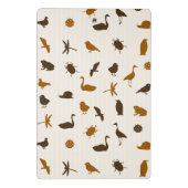 Tiermuster 2 mini klemmbrett (Rückseite)