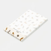 Tiermuster 2 post-it klebezettel (angewinkelt)