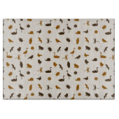 Tiermuster 2 schneidebrett (Vorderseite)