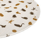 Tiermuster 2 schneidebrett (Ecke)