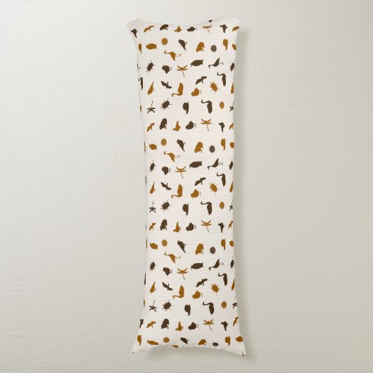 Tiermuster 2 seitenschläferkissen (Vorderseite Vertikal)