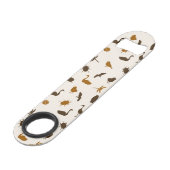 Tiermuster 2 speedflaschenöffner (Rückseite Schrägansicht)