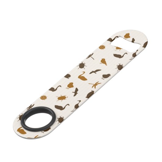 Tiermuster 2 speedflaschenöffner (Rückseite Schrägansicht)