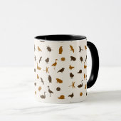Tiermuster 2 tasse (VorderseiteRechts)