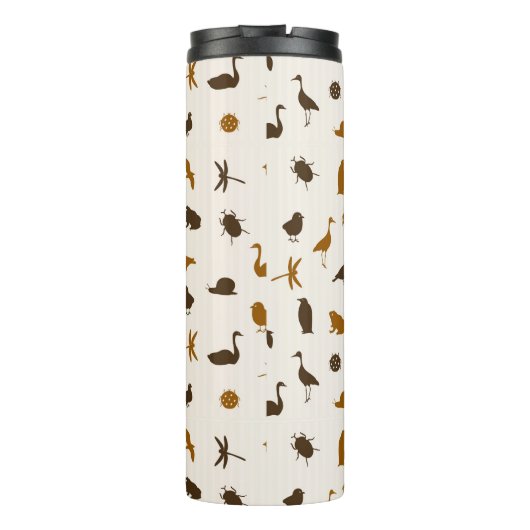 Tiermuster 2 thermosbecher (Rückseite)