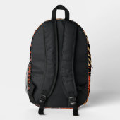 Tiermuster Bedruckter Rucksack (Rückseite)